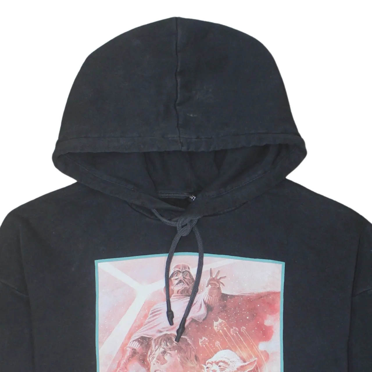 Disney 90's Loungewear Pullover Hoodie Medium Black sold by Vintage Club product image thumbnail 3