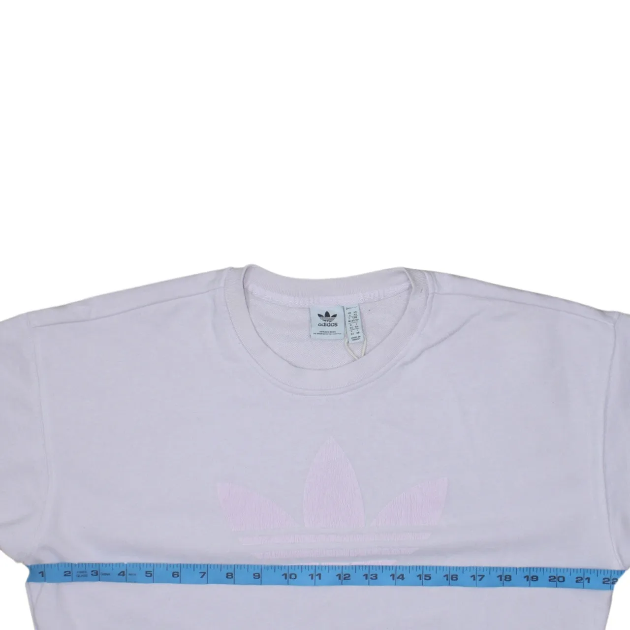 Adidas 90's Spellout Crew Neck Sweatshirt XSmall Purple sold by Vintage Club product image thumbnail 5