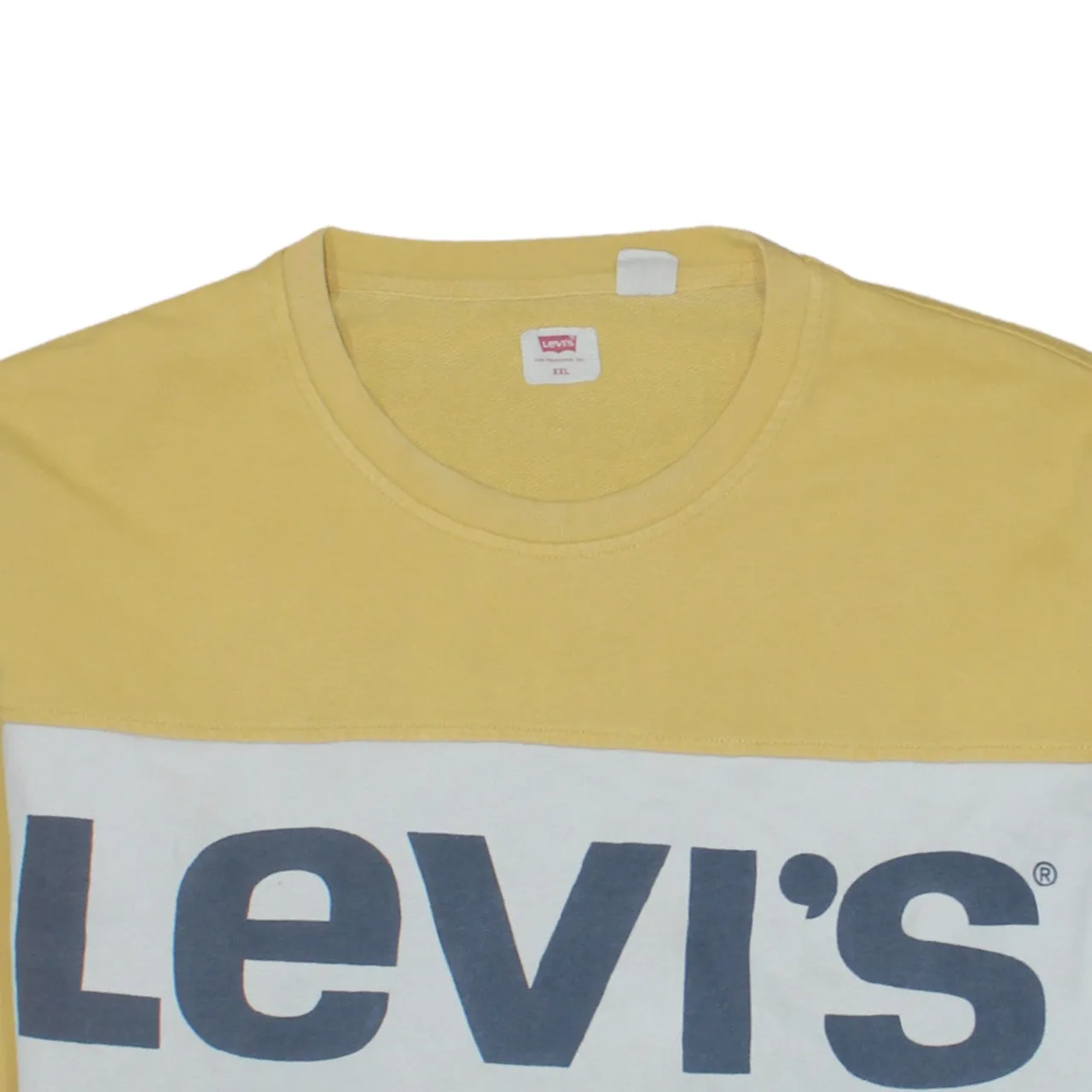 Levi's 90's Spellout Crew Neck Sweatshirt XXLarge (2XL) White sold by Vintage Club product image thumbnail 3