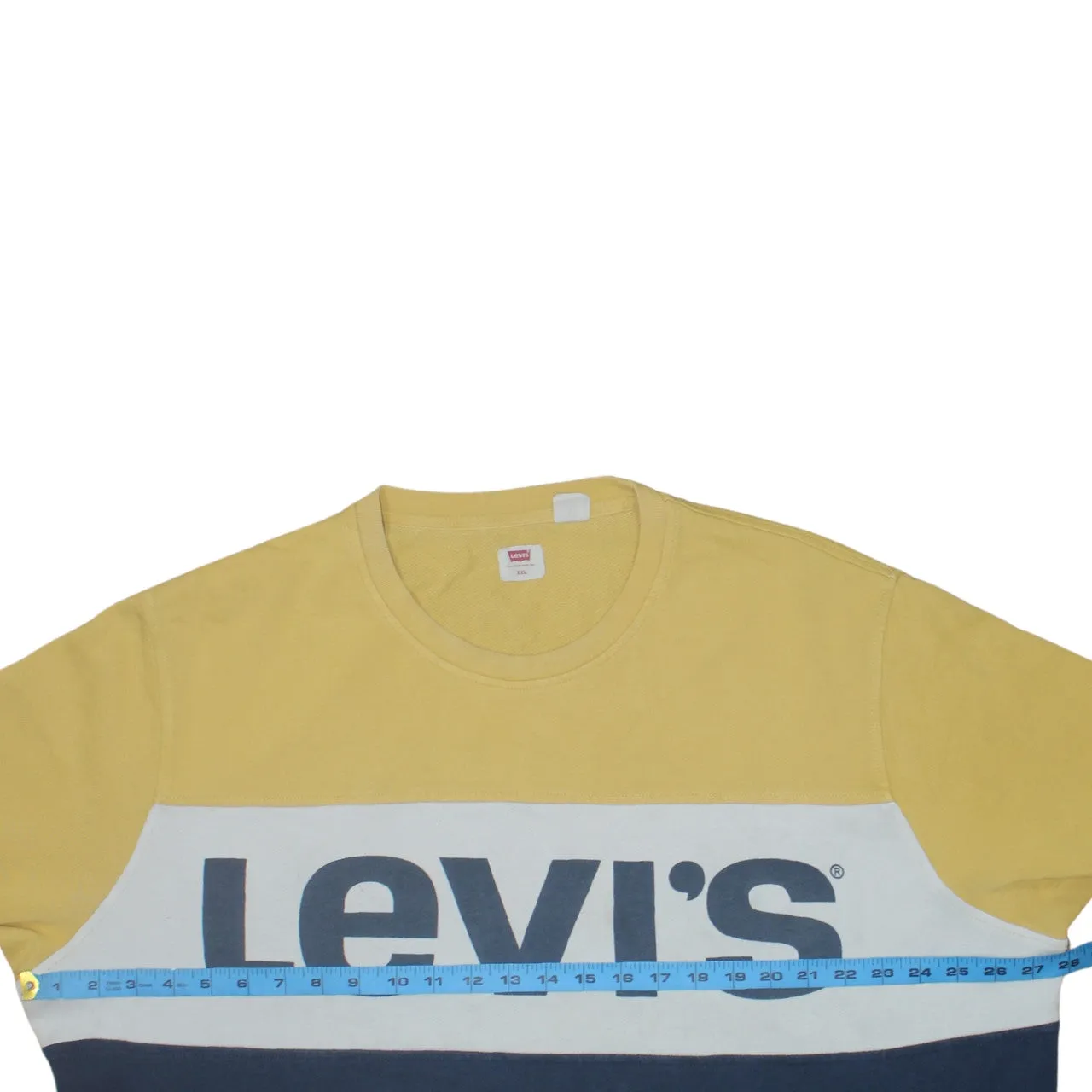 Levi's 90's Spellout Crew Neck Sweatshirt XXLarge (2XL) White sold by Vintage Club product image thumbnail 5