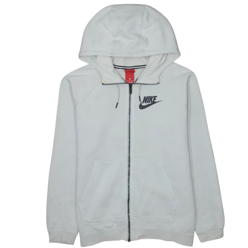 Nike 90's Swoosh Full Zip Up Hoodie Medium Grey sold by Vintage Club