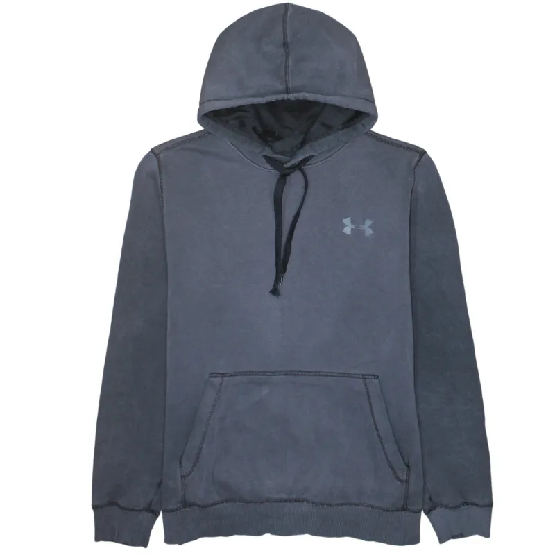 Under Armour 90's Drawstring Pockets Pullover Hoodie Medium Grey sold by Vintage Club