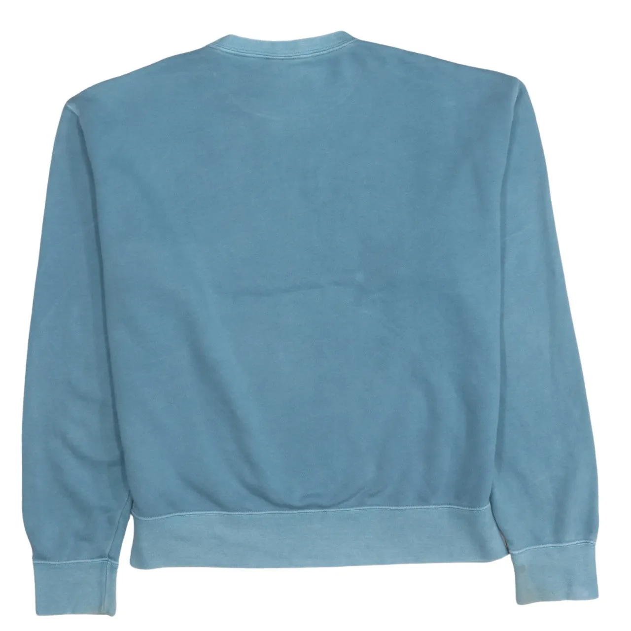 Nike 90's Spellout Crew Neck Sweatshirt Medium Blue sold by Vintage Club product image thumbnail 2