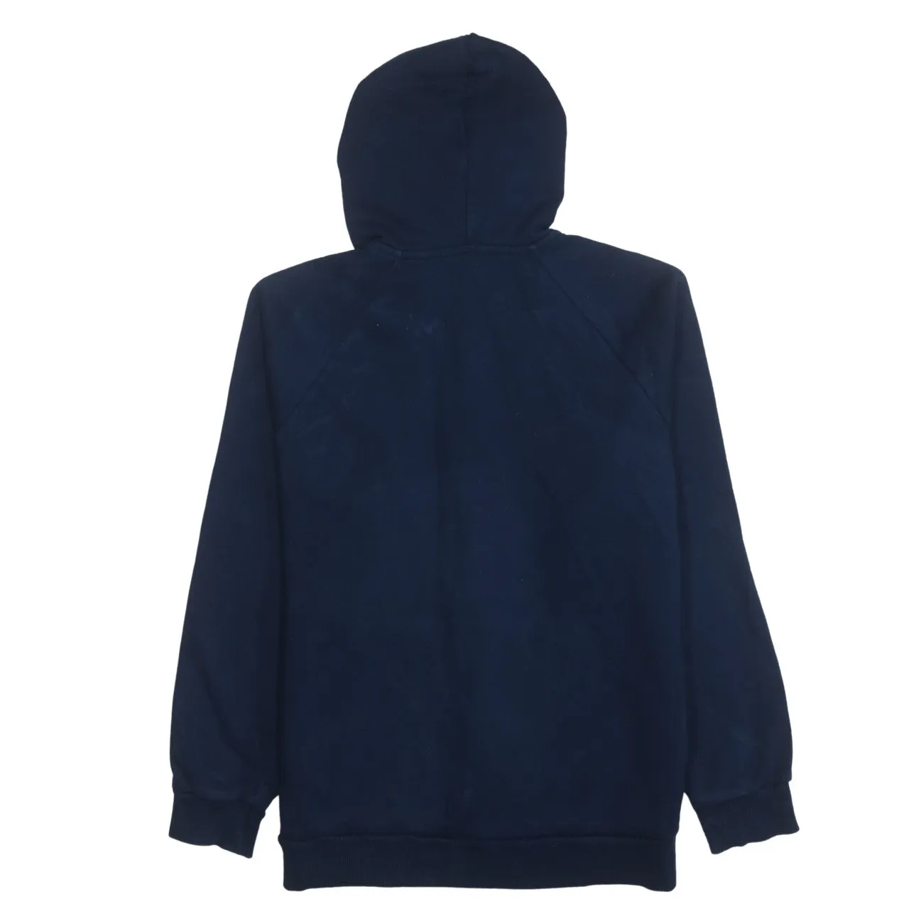 Under Armour 90's Drawstring Pockets Full Zip Up Hoodie Medium Navy Blue sold by Vintage Club product image thumbnail 2