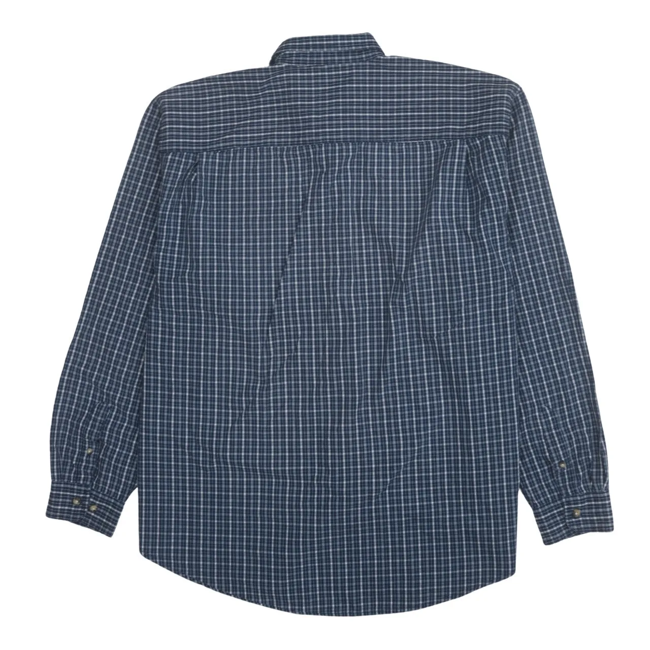 Wrangler 90's Long Sleeve Button Up Shirt XXLarge Navy Blue sold by Vintage Club product image thumbnail 2