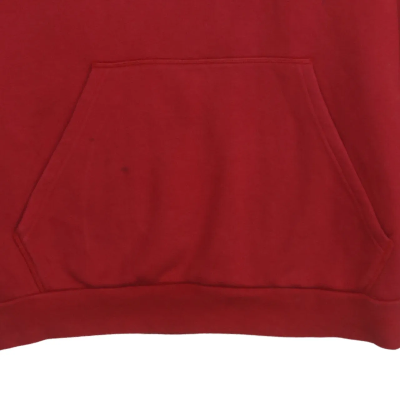 Adidas 90's Drawstring Pockets Pullover Hoodie XLarge Red sold by Vintage Club product image thumbnail 4