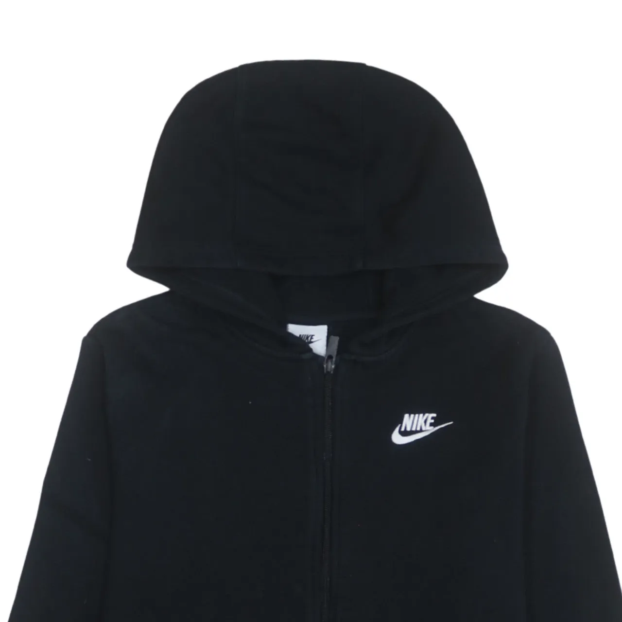 Nike 90's Swoosh Full Zip Up Hoodie XLarge Black sold by Vintage Club product image thumbnail 3
