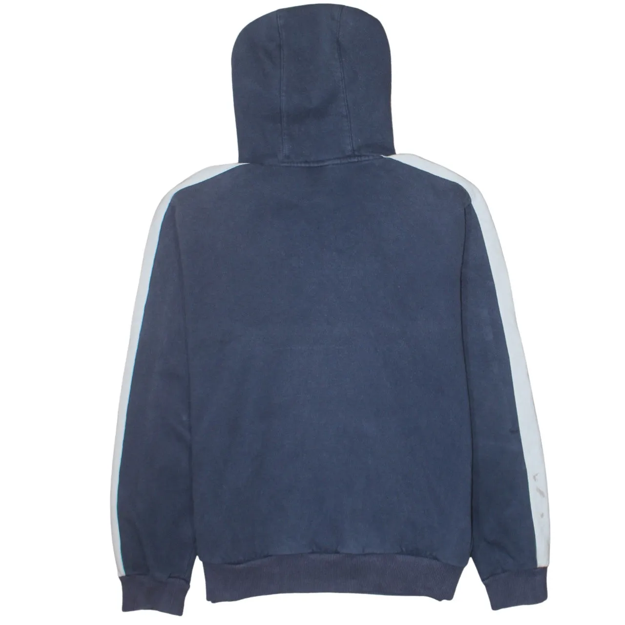 Nike 90's Center Middle Swoosh Pullover Hoodie Medium Navy Blue sold by Vintage Club product image thumbnail 2