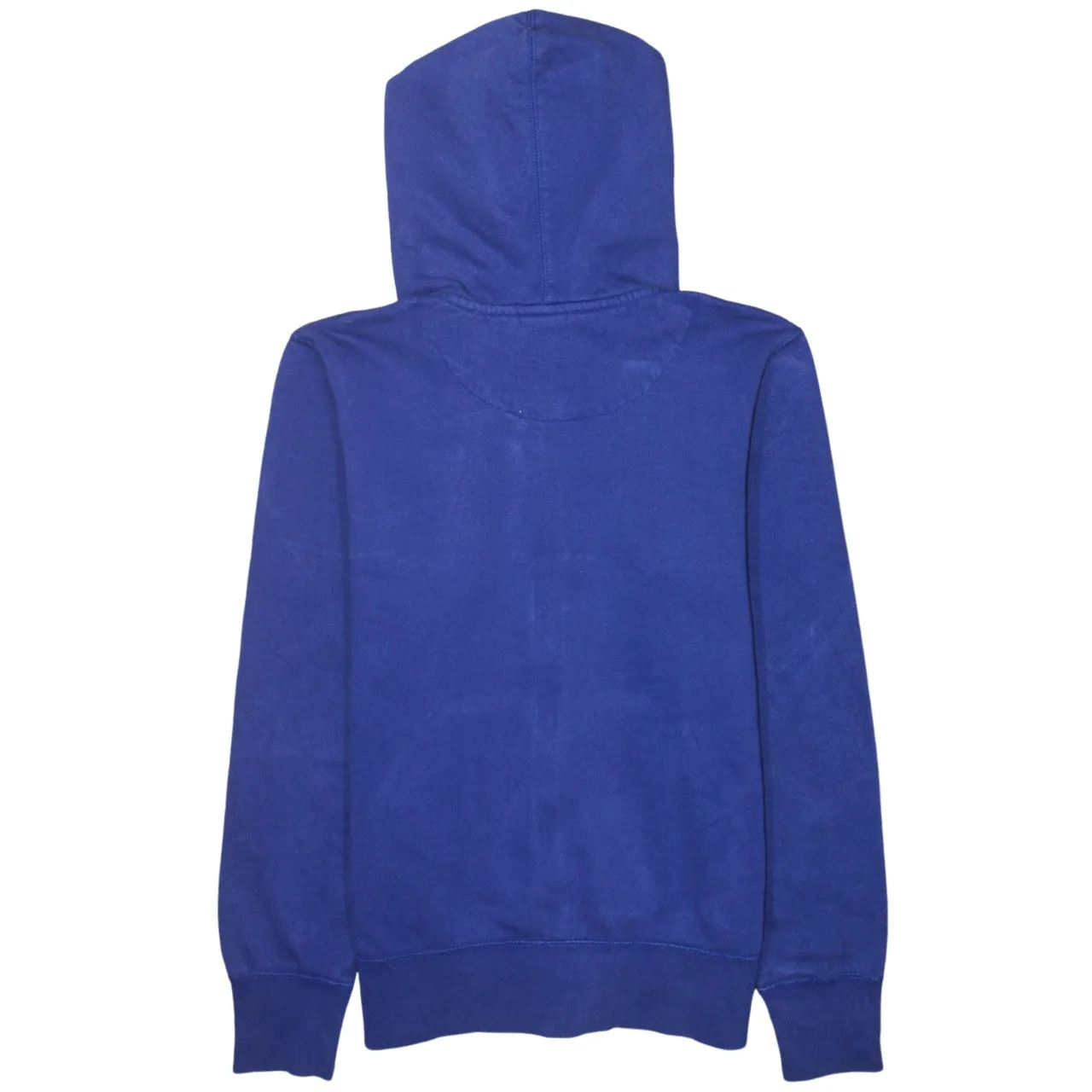 Nike 90's Swoosh Full Zip Up Hoodie Small Blue sold by Vintage Club product image thumbnail 2