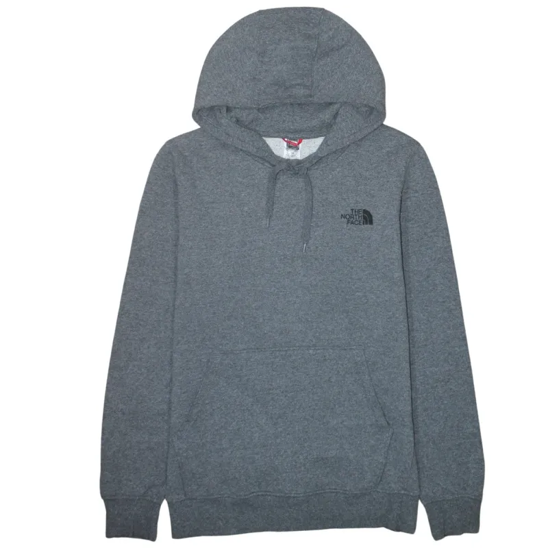 The North Face 90's Drawstring Pockets Pullover Hoodie Medium Grey sold by Vintage Club