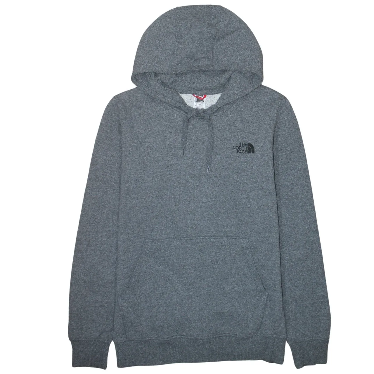 The North Face 90's Drawstring Pockets Pullover Hoodie Medium Grey sold by Vintage Club