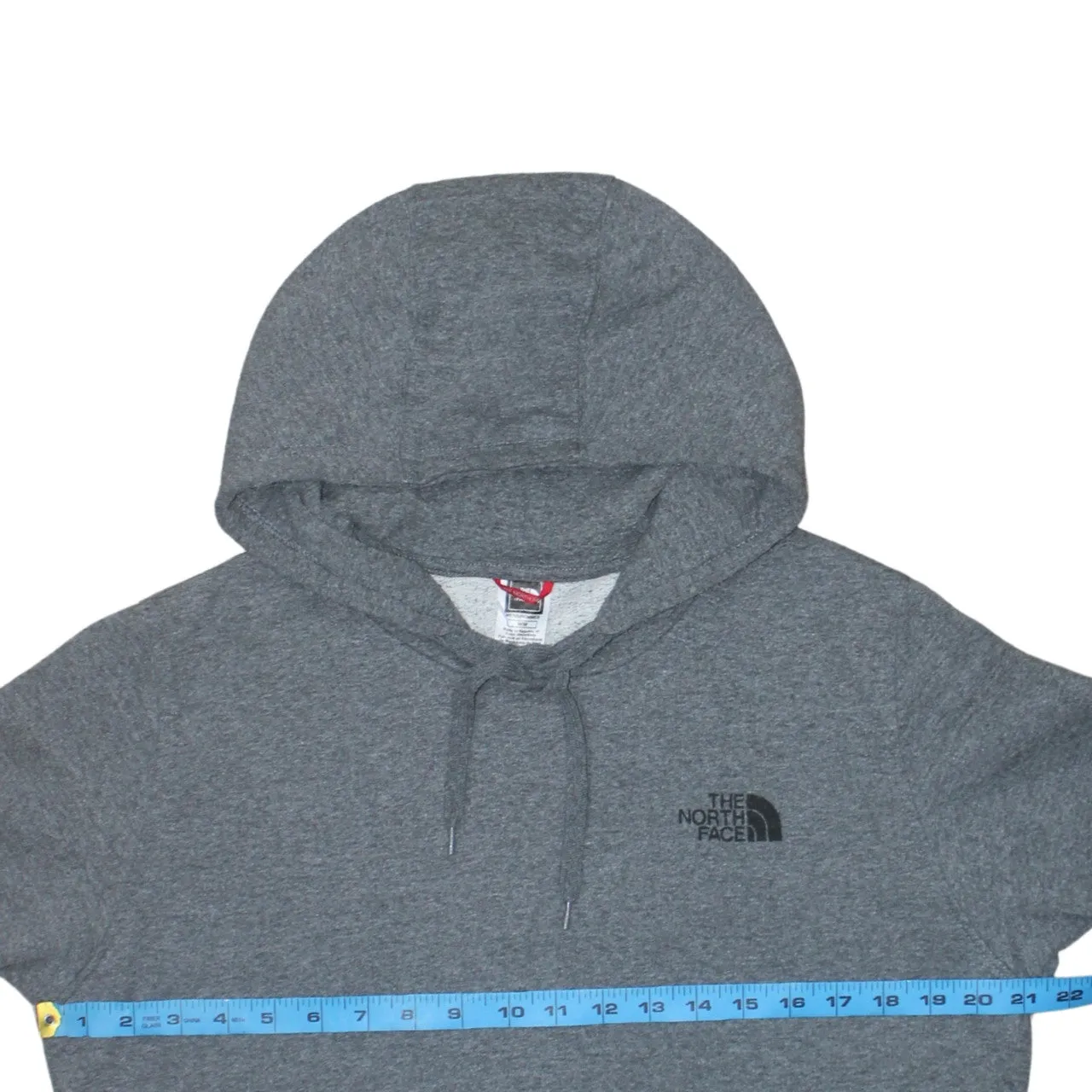 The North Face 90's Drawstring Pockets Pullover Hoodie Medium Grey sold by Vintage Club product image thumbnail 5