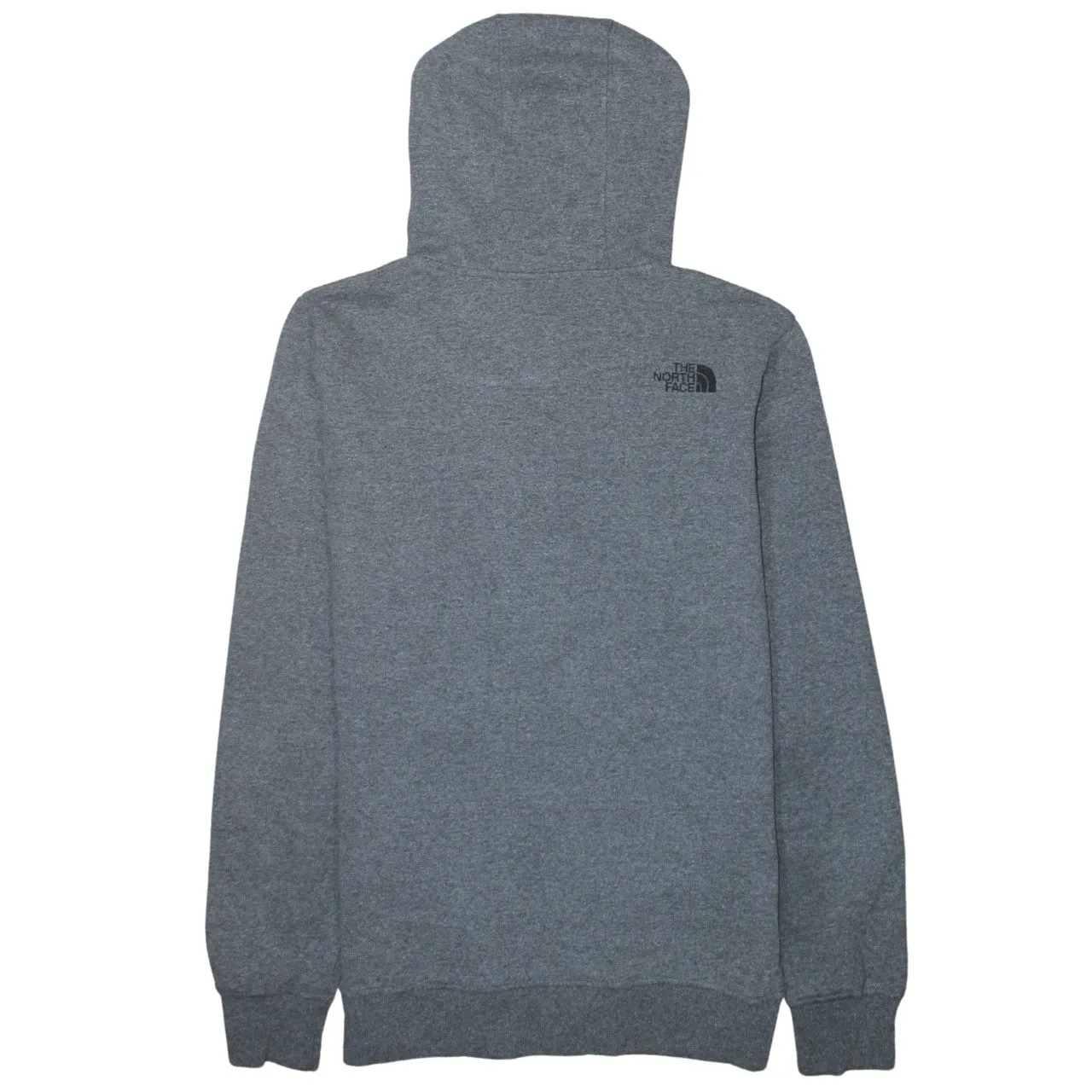 The North Face 90's Drawstring Pockets Pullover Hoodie Medium Grey sold by Vintage Club product image thumbnail 2