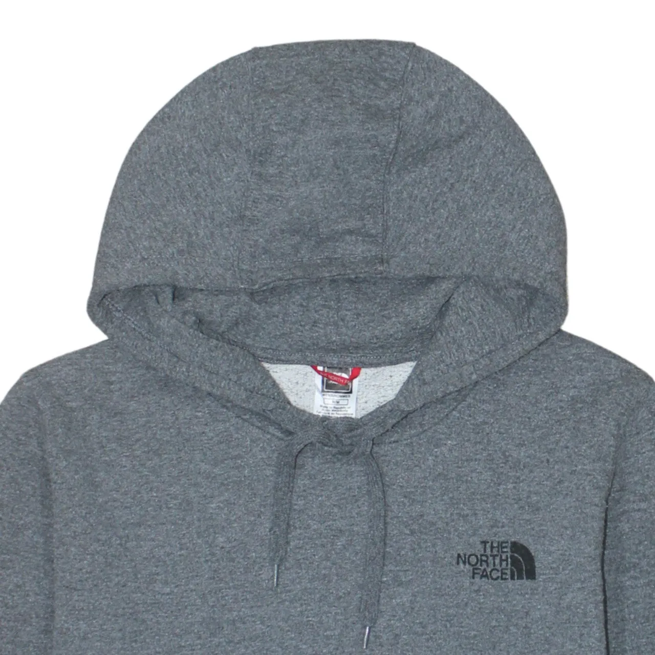 The North Face 90's Drawstring Pockets Pullover Hoodie Medium Grey sold by Vintage Club product image thumbnail 3