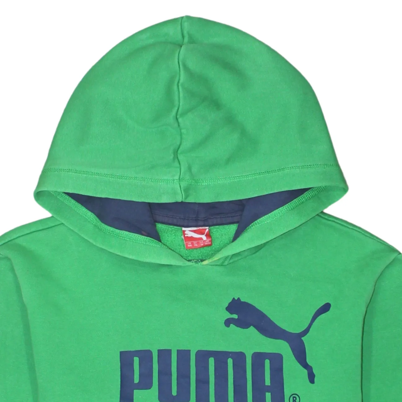 Puma 90's Spellout Pullover Hoodie XXLarge (2XL) Green sold by Vintage Club product image thumbnail 3