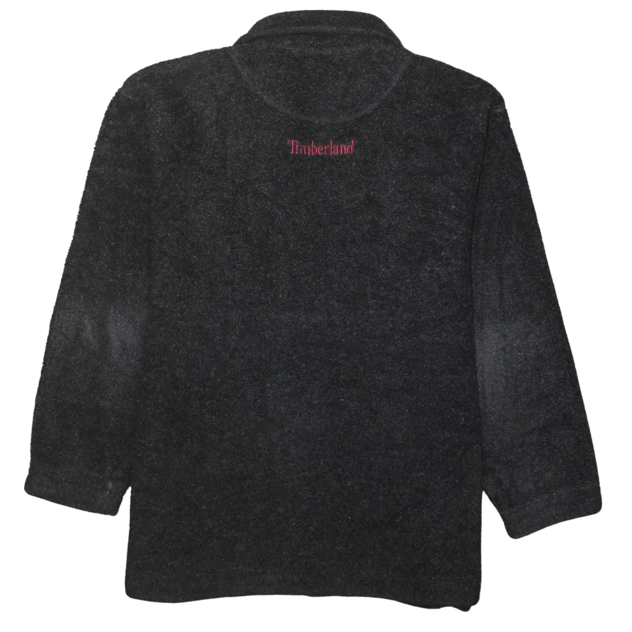 Timberland 90's Hiking Warm Full Zip Up Fleece Jumper Medium Black sold by Vintage Club product image thumbnail 2