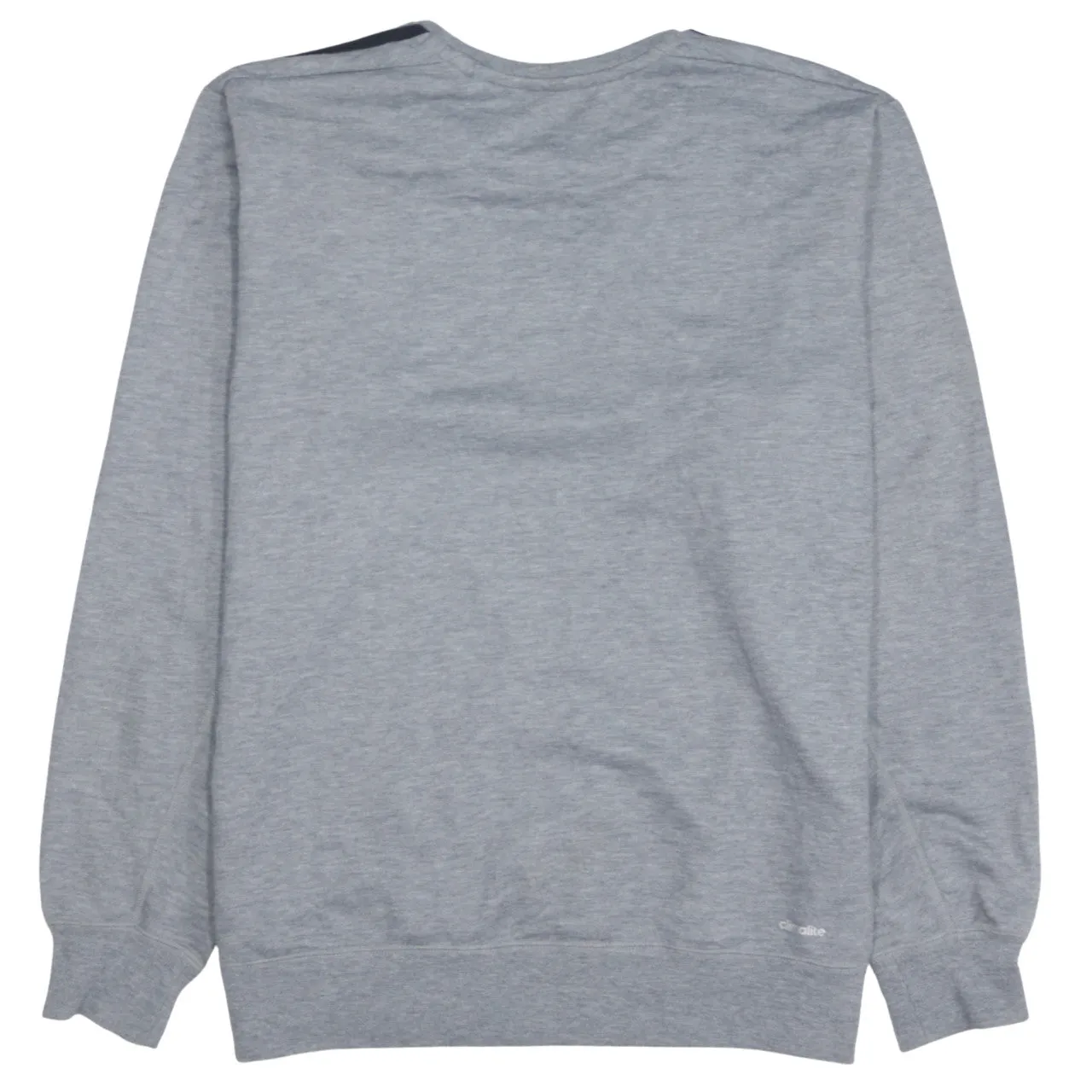 Adidas Grey Sweatshirt Men's Large London Marathon Staff Embroidered Logos Three Stripe Pullover Top sold by Vintage Club product image thumbnail 2