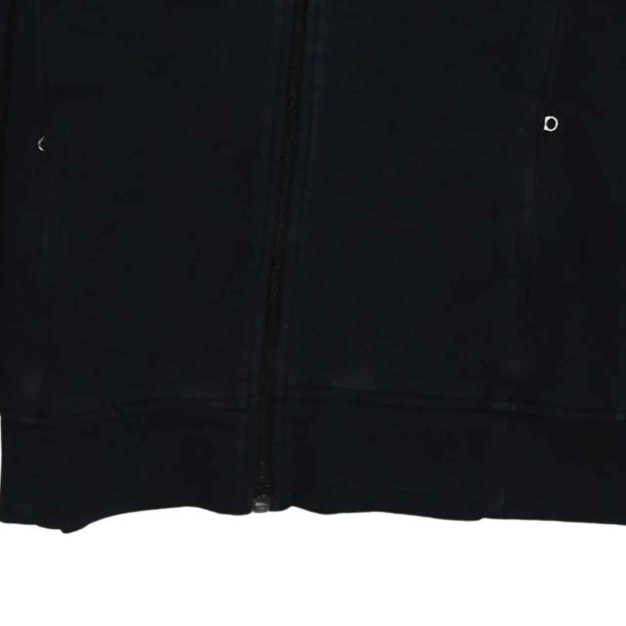 The North Face Black Full Zip Hoodie Men’s Medium Embroidered Logo Drawstring Casual Sweatshirt sold by Vintage Club product image thumbnail 4