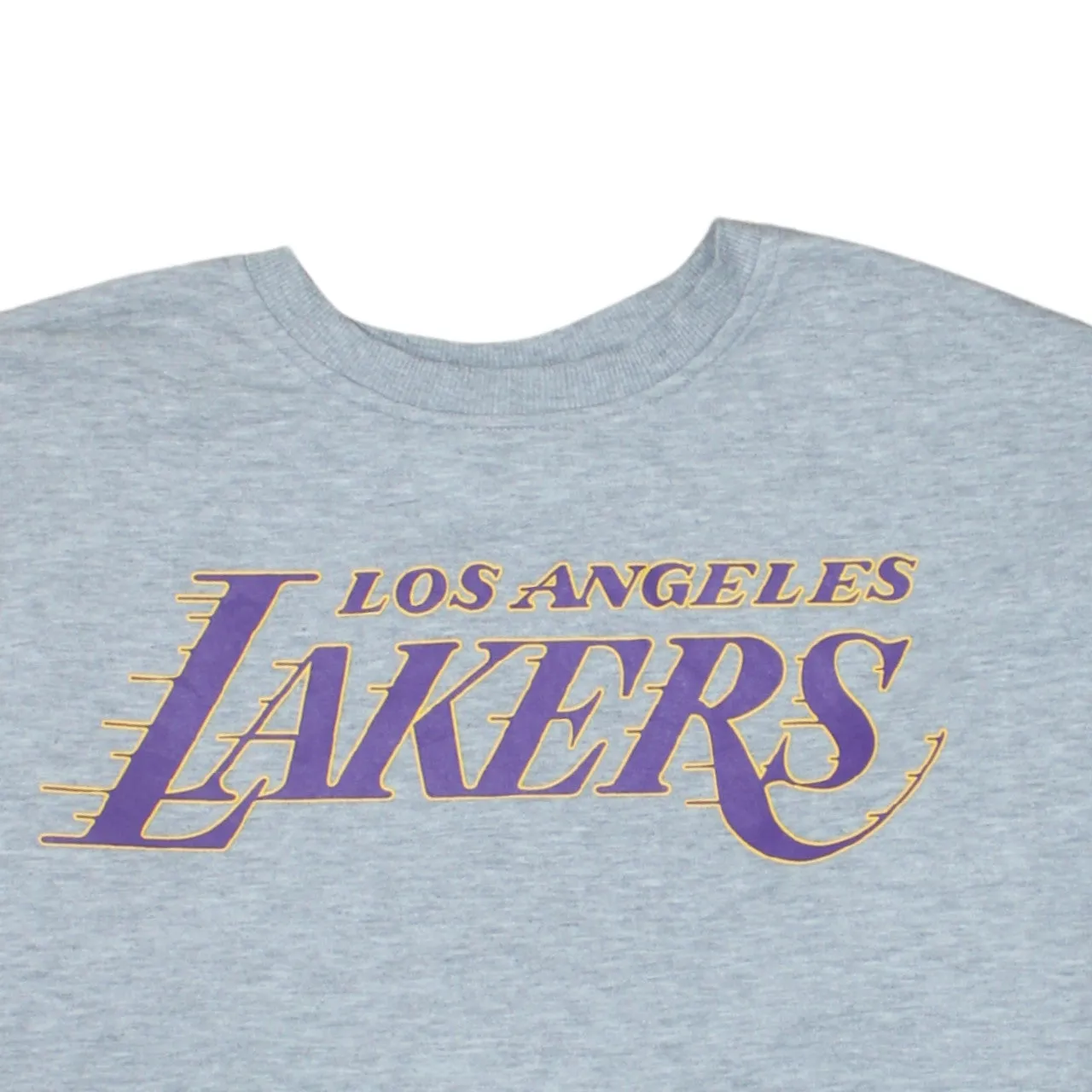 NBA 90's Los Angeles Lakers Crew Neck Sweatshirt XSmall Grey sold by Vintage Club product image thumbnail 3