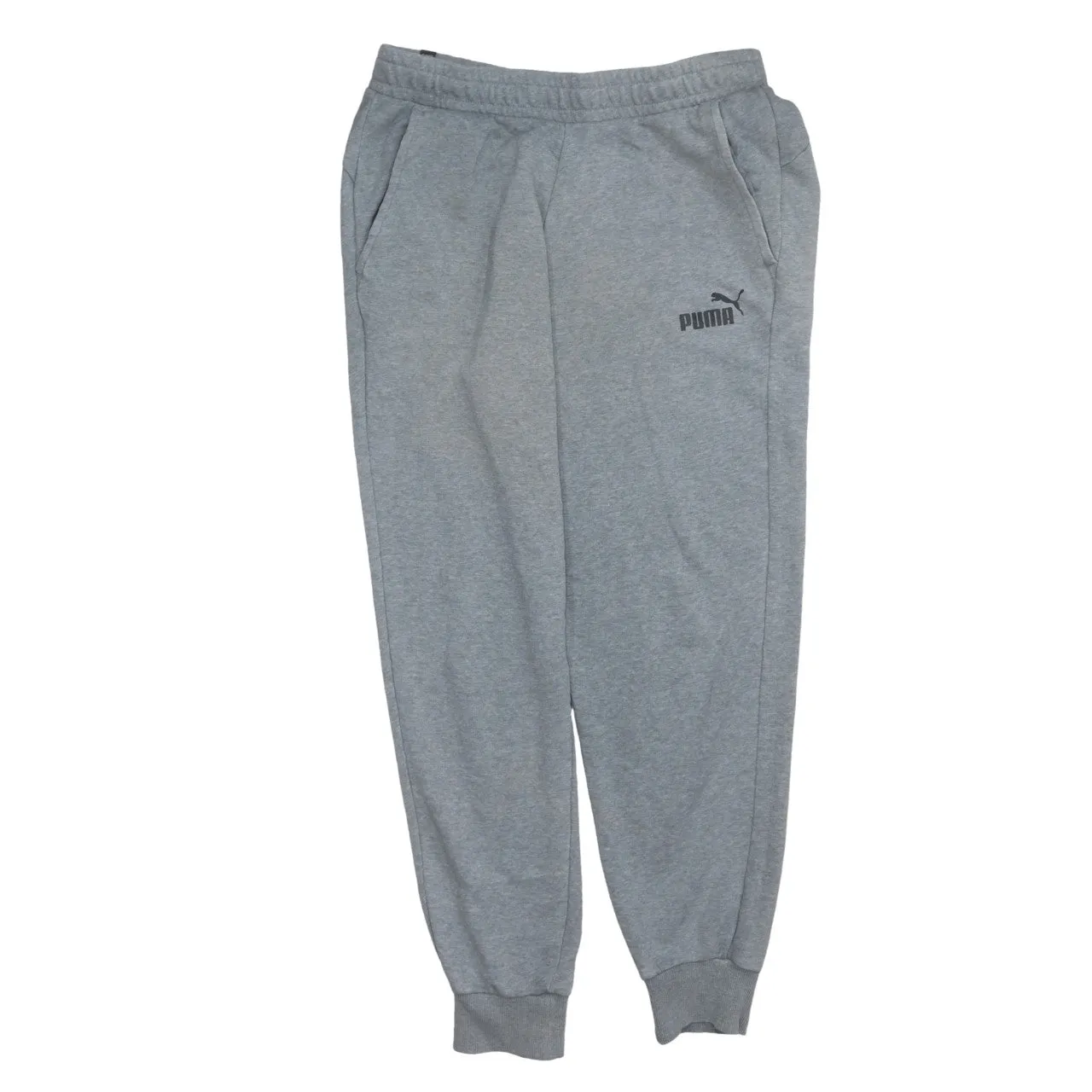 Puma 90's Rib Cuff Casual Joggers / Sweatpants Large Grey sold by Vintage Club