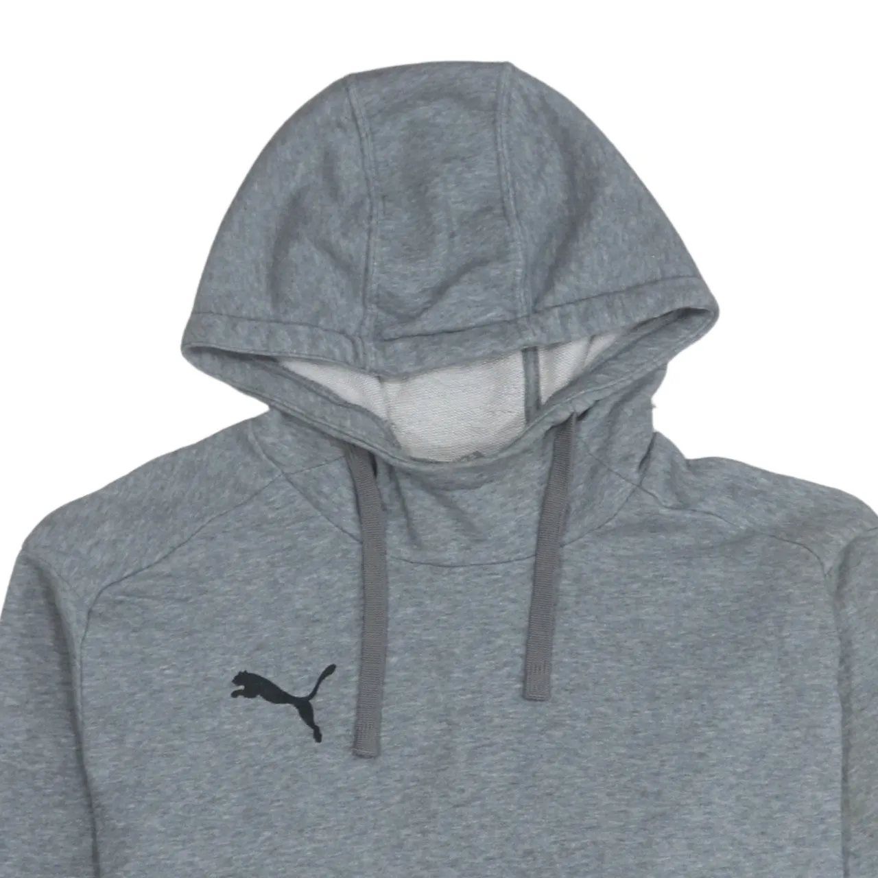 Puma 90's Drawstring Pockets Pullover Hoodie Medium Grey sold by Vintage Club product image thumbnail 3