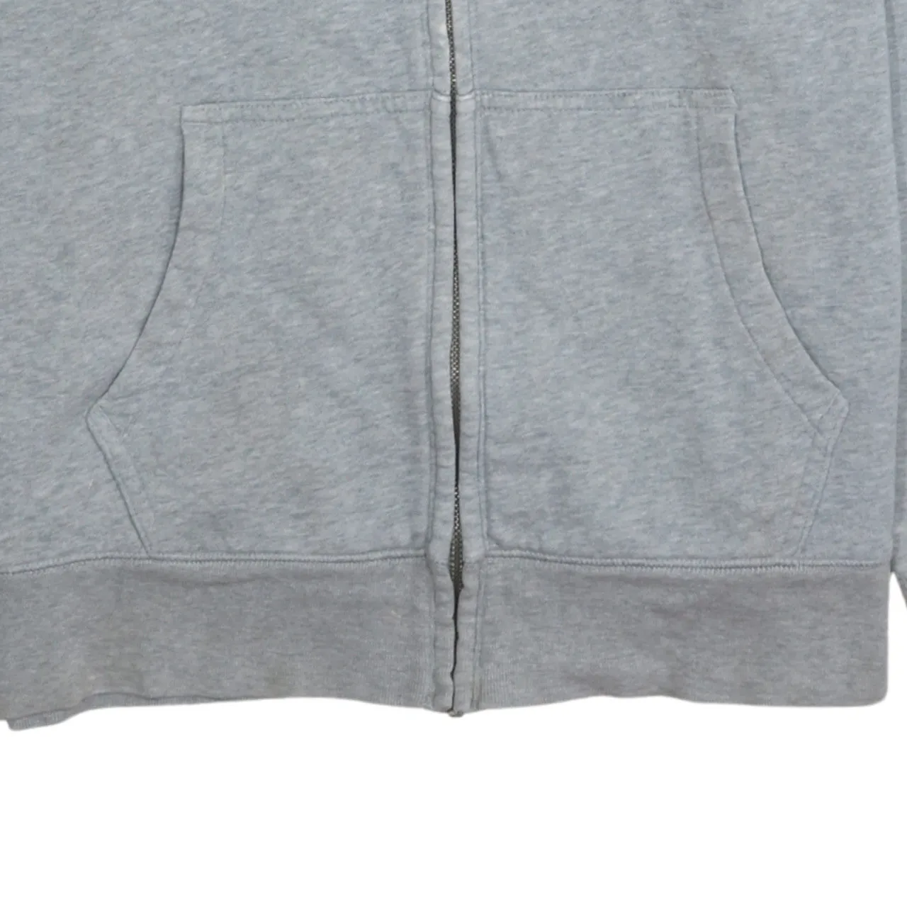 Gap 90's Spellout Full Zip Up Hoodie Large Grey sold by Vintage Club product image thumbnail 4