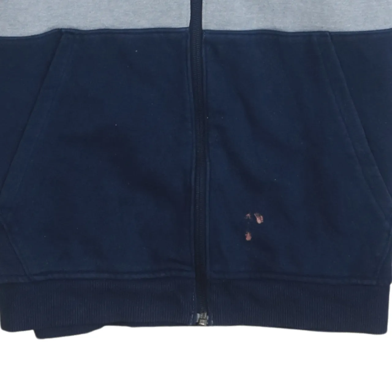 Under Armour 90's Drawstring Pockets Full Zip Up Hoodie Small Blue sold by Vintage Club product image thumbnail 4