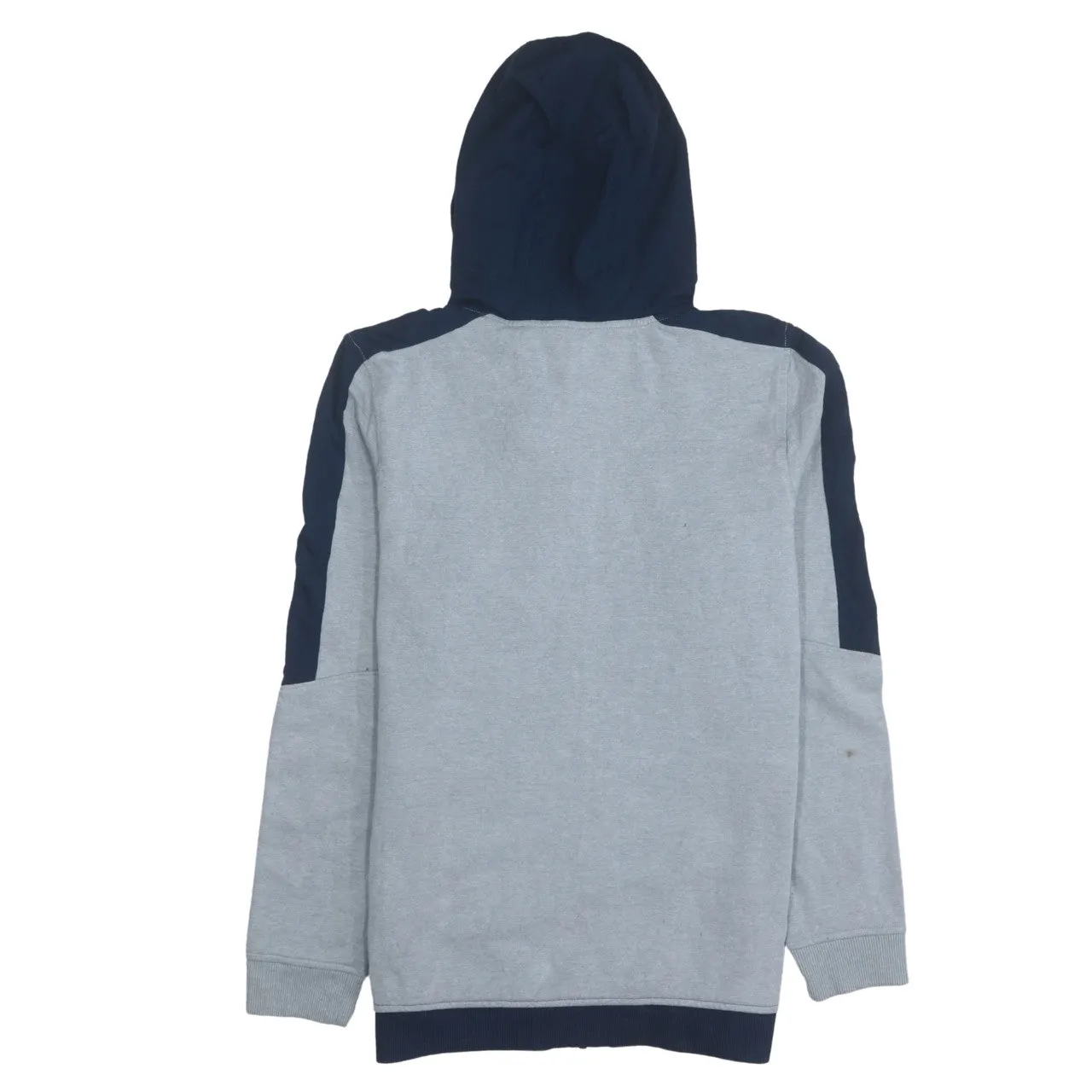 Under Armour 90's Drawstring Pockets Full Zip Up Hoodie Small Blue sold by Vintage Club product image thumbnail 2