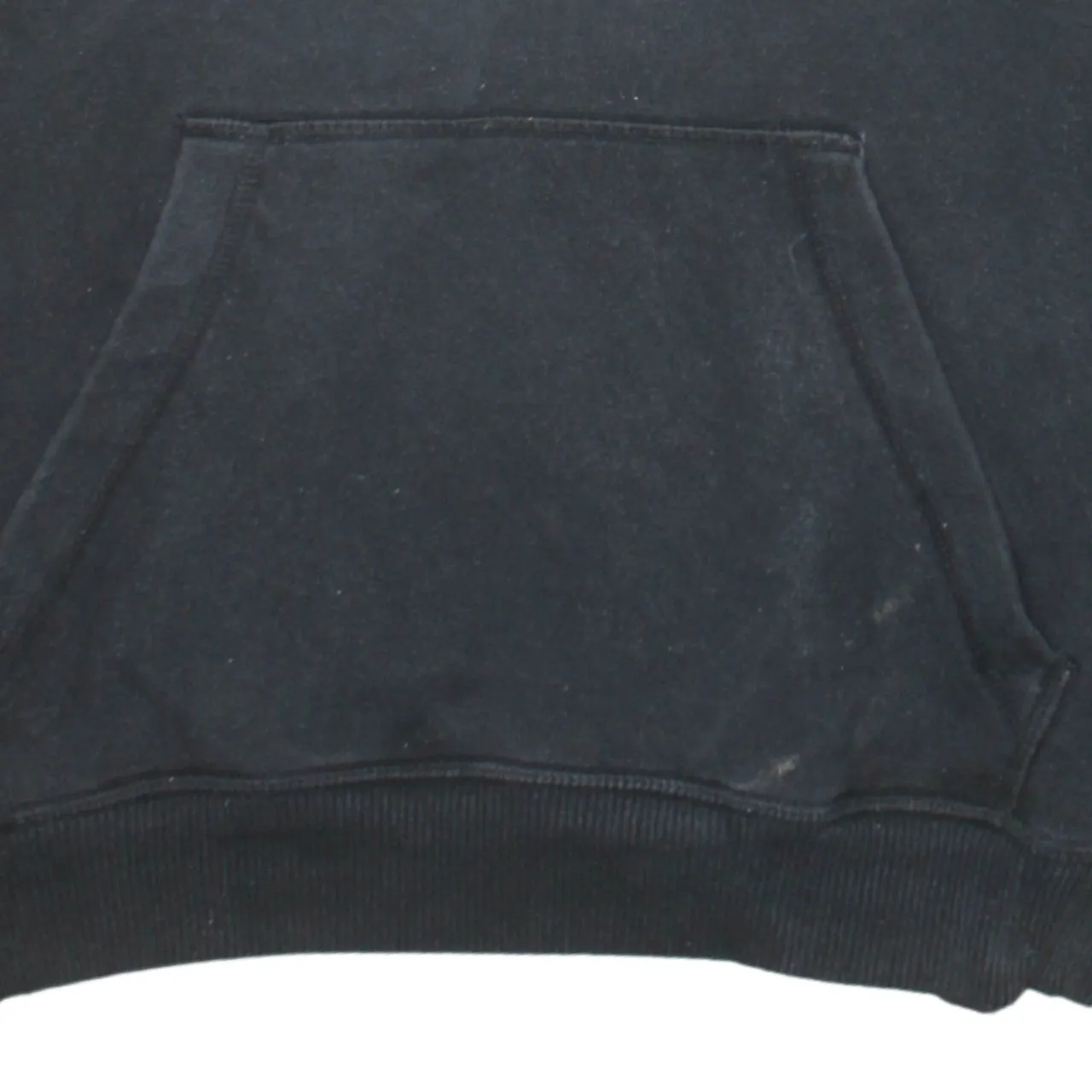 Adidas 90's Spellout Pullover Hoodie Small Black sold by Vintage Club product image thumbnail 4