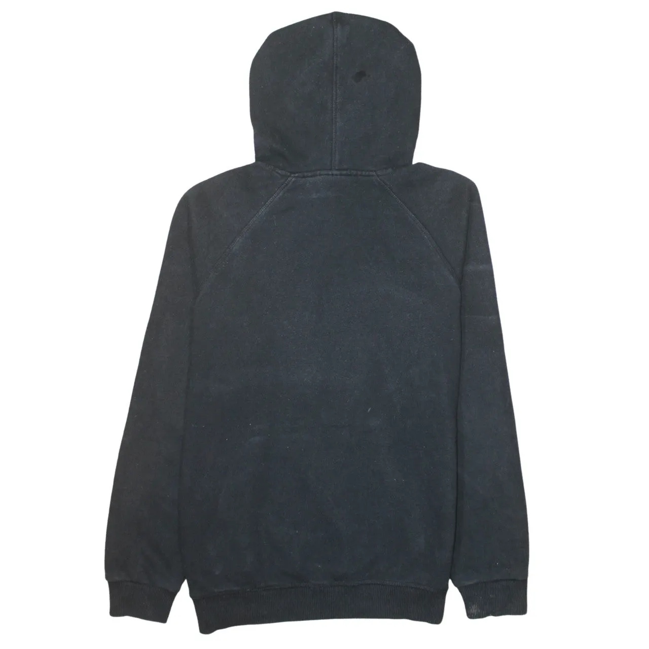 Adidas 90's Spellout Pullover Hoodie Small Black sold by Vintage Club product image thumbnail 2