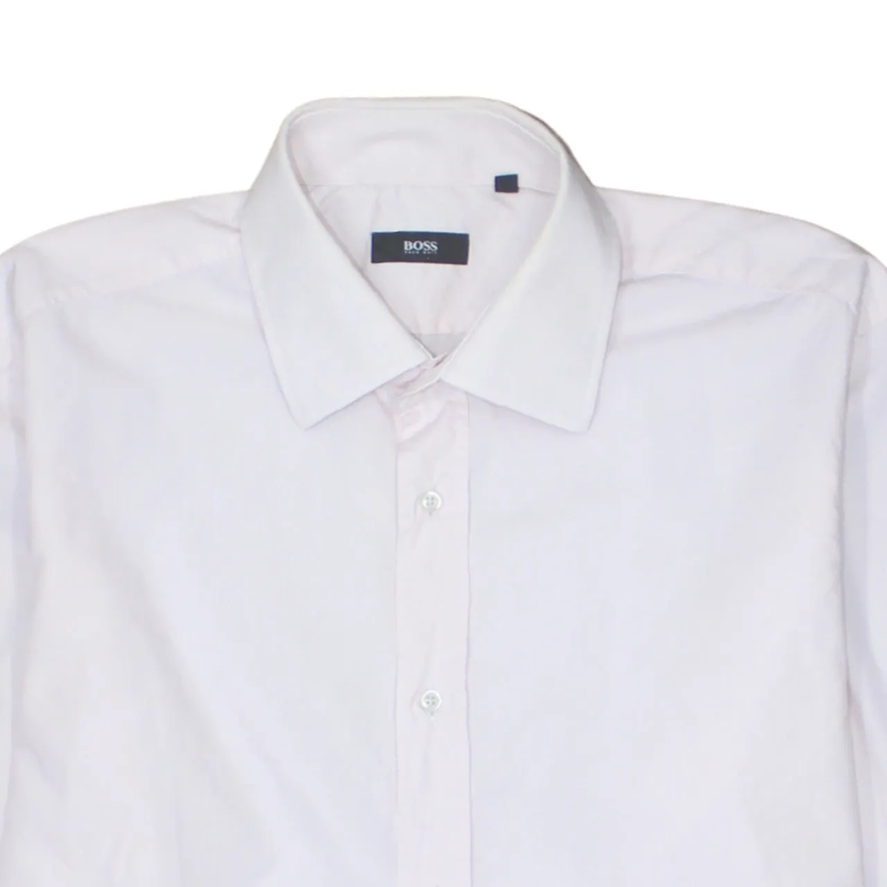 HUGO BOSS 90's Long Sleeve Button Up Shirt Medium Pink sold by Vintage Club product image thumbnail 3