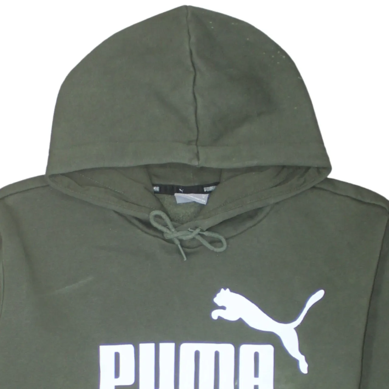Puma 90's Spellout Pullover Hoodie Medium Green sold by Vintage Club product image thumbnail 3