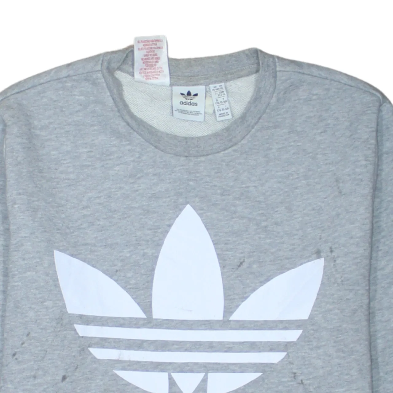 Adidas 90's Spellout Crew Neck Sweatshirt XLarge Grey sold by Vintage Club product image thumbnail 3