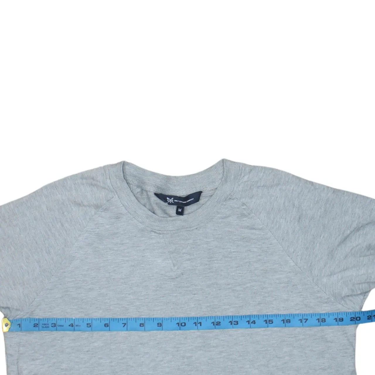 Crew Clothing Co 90's Plain Crew Neck Sweatshirt Medium Grey sold by Vintage Club product image thumbnail 5