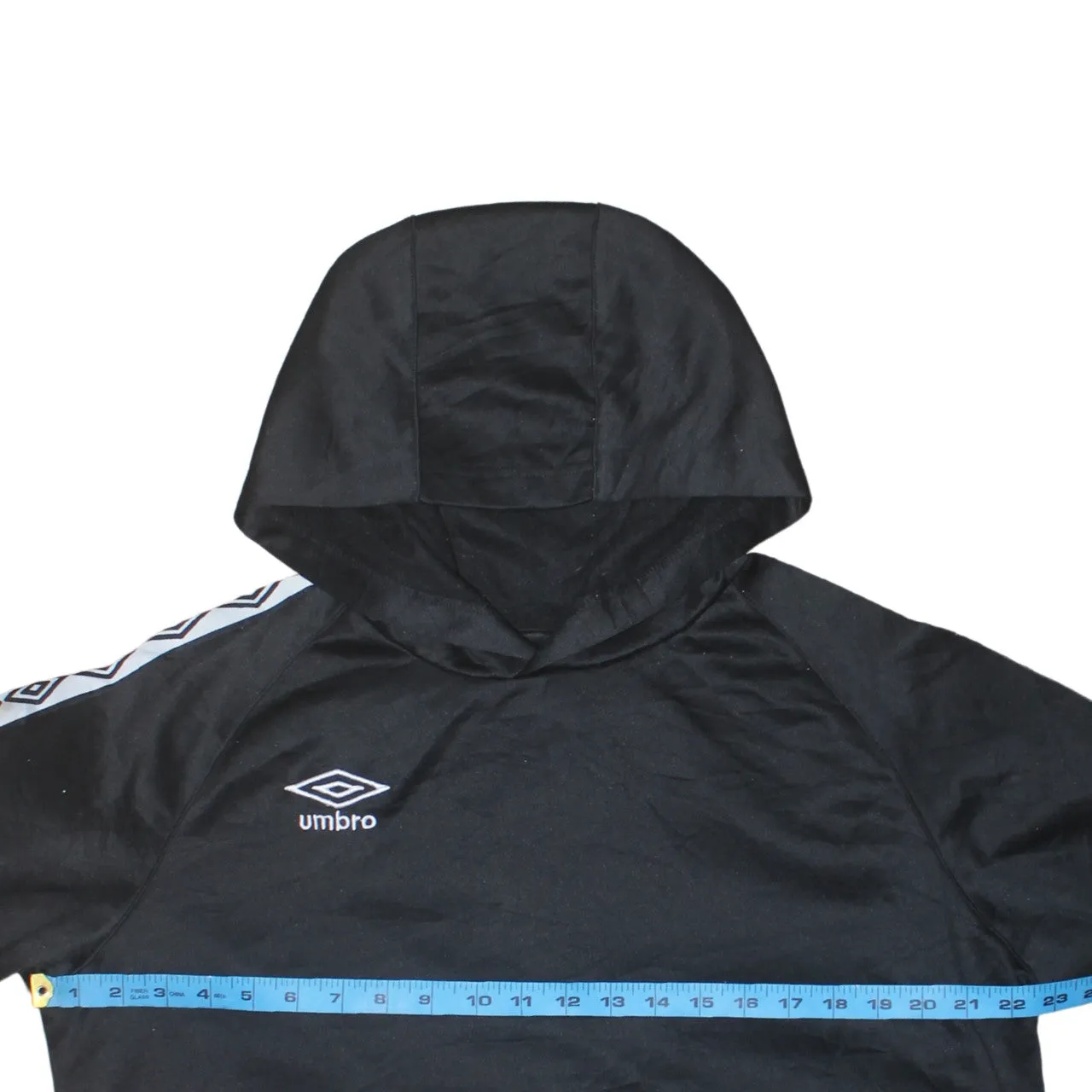 Umbro 90's Loungewear Pullover Hoodie XLarge Black sold by Vintage Club product image thumbnail 5