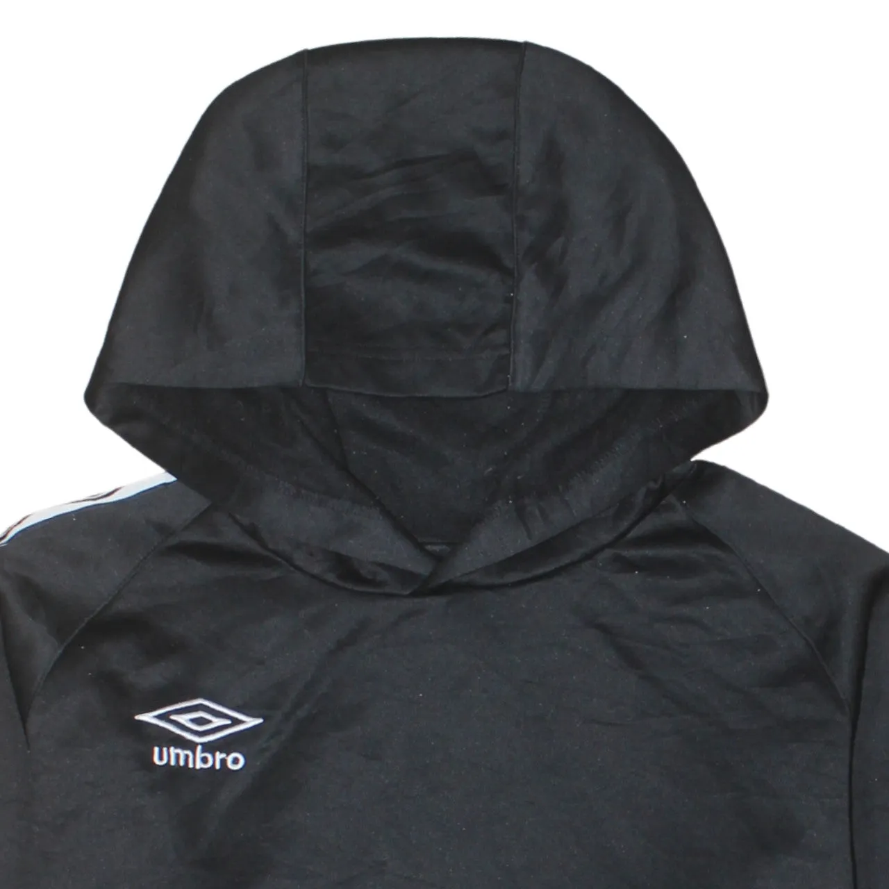 Umbro 90's Loungewear Pullover Hoodie XLarge Black sold by Vintage Club product image thumbnail 3