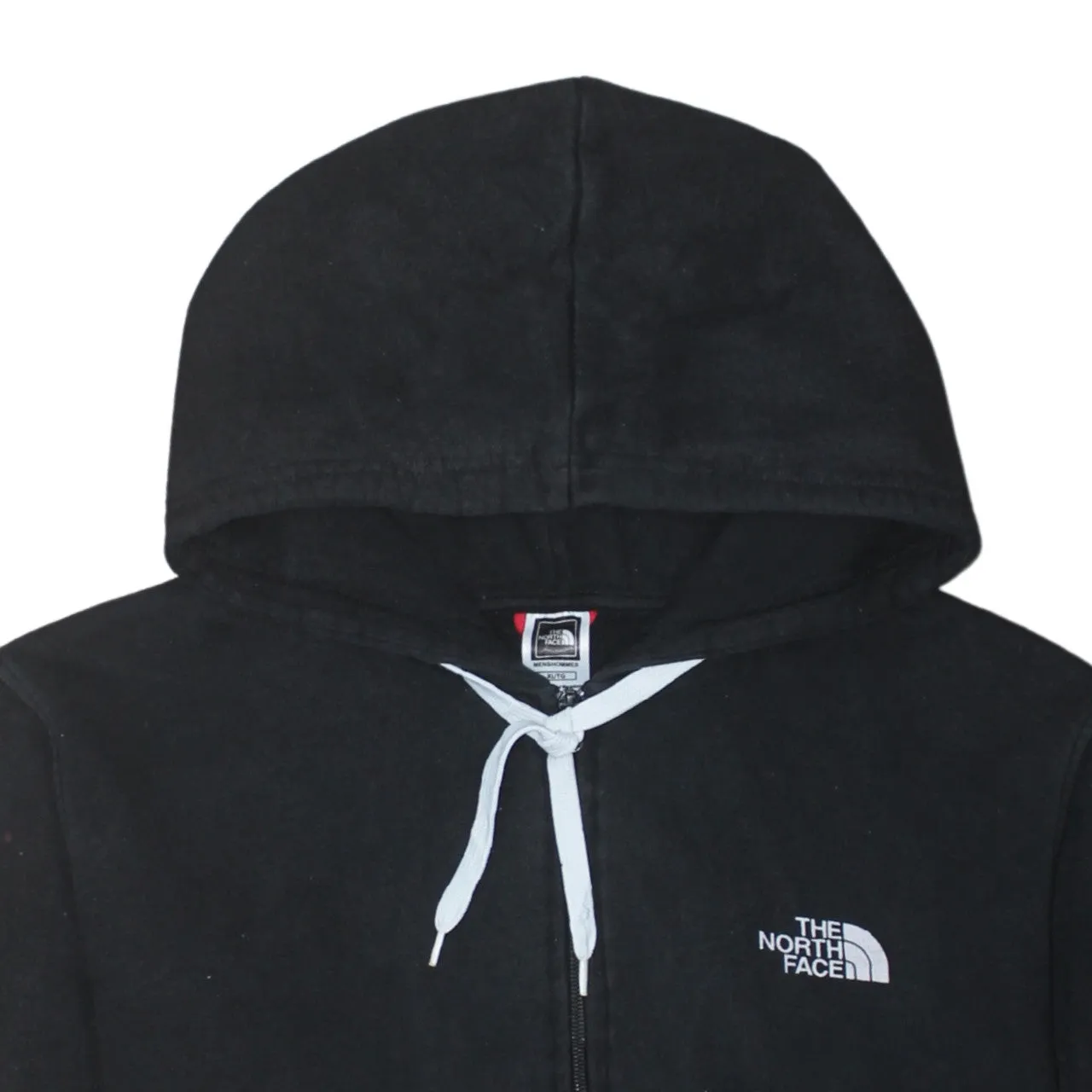 The North Face 90's Drawstring Pockets Full Zip Up Hoodie XLarge Black sold by Vintage Club product image thumbnail 3