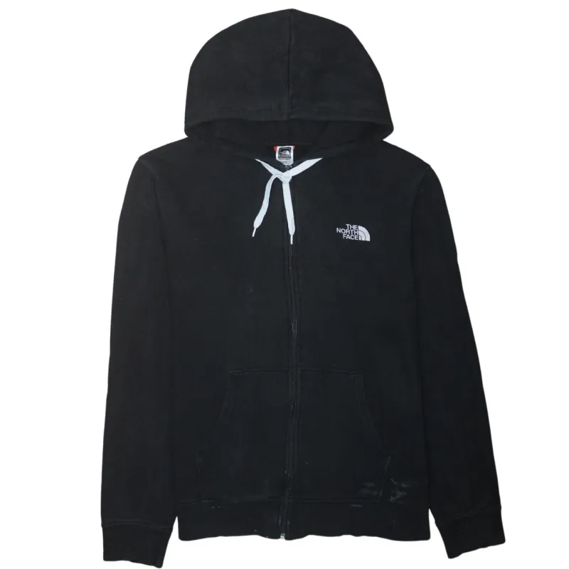 The North Face 90's Drawstring Pockets Full Zip Up Hoodie XLarge Black sold by Vintage Club