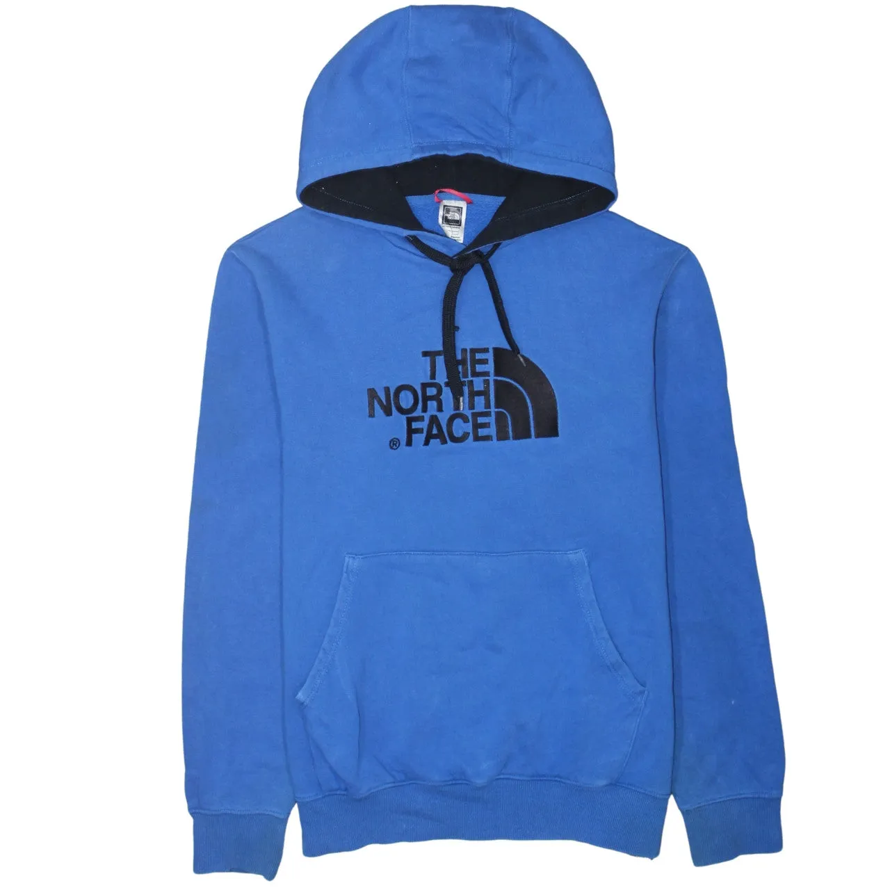 The North Face 90's Spellout Pullover Hoodie Large Blue sold by Vintage Club
