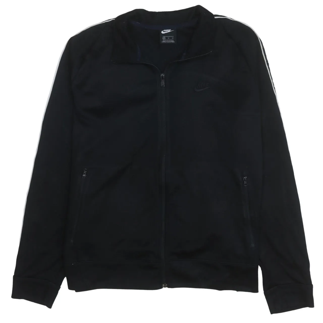 Nike 90's Swoosh Full Zip Up Sweatshirt XLarge Black sold by Vintage Club