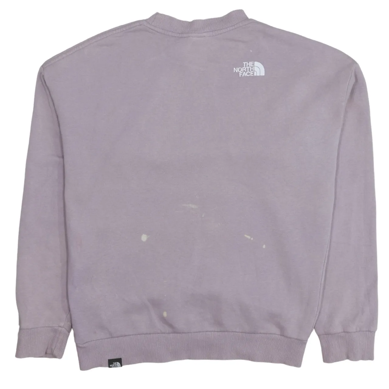 The North Face 90's Spellout Crew Neck Sweatshirt Small Purple sold by Vintage Club product image thumbnail 2