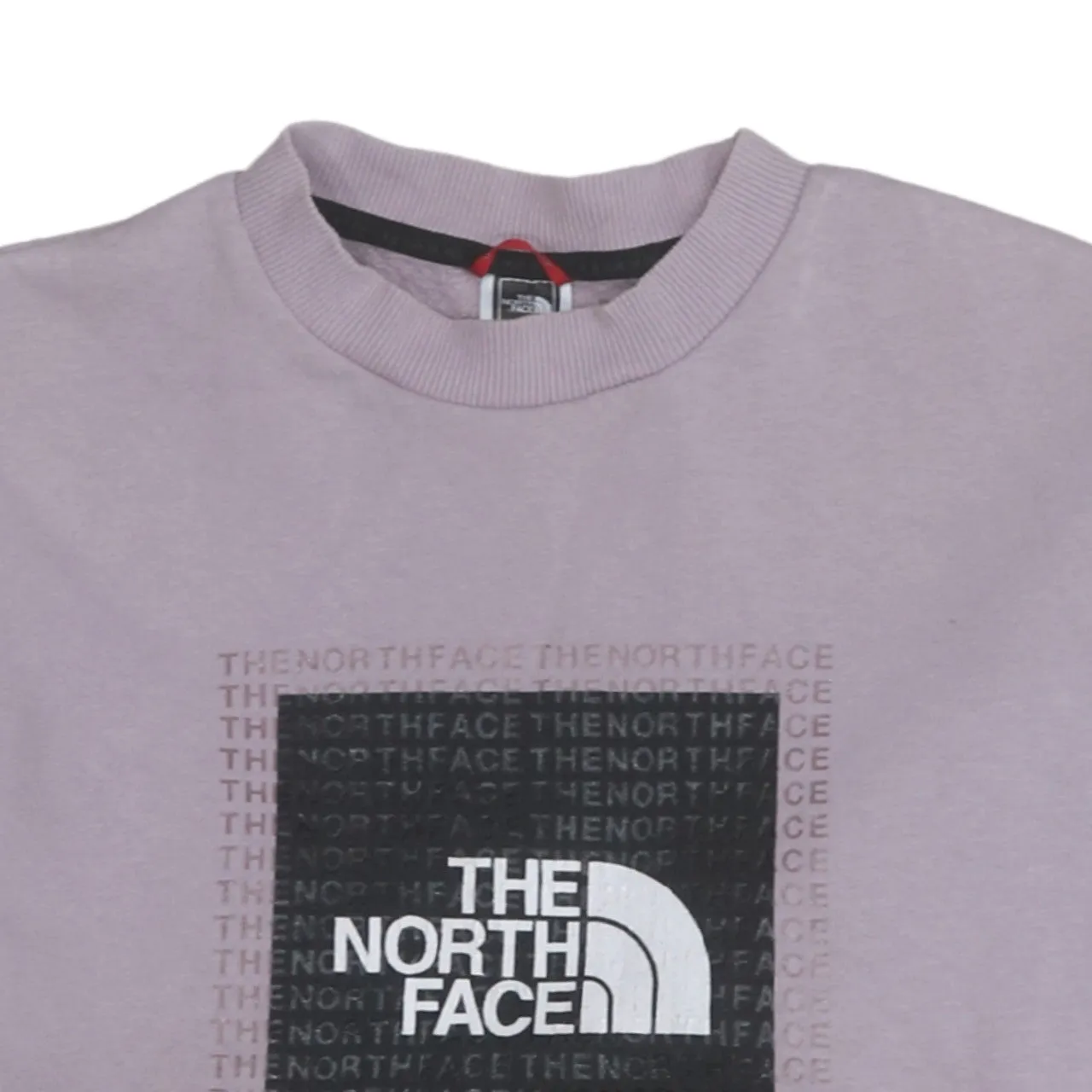 The North Face 90's Spellout Crew Neck Sweatshirt Small Purple sold by Vintage Club product image thumbnail 3