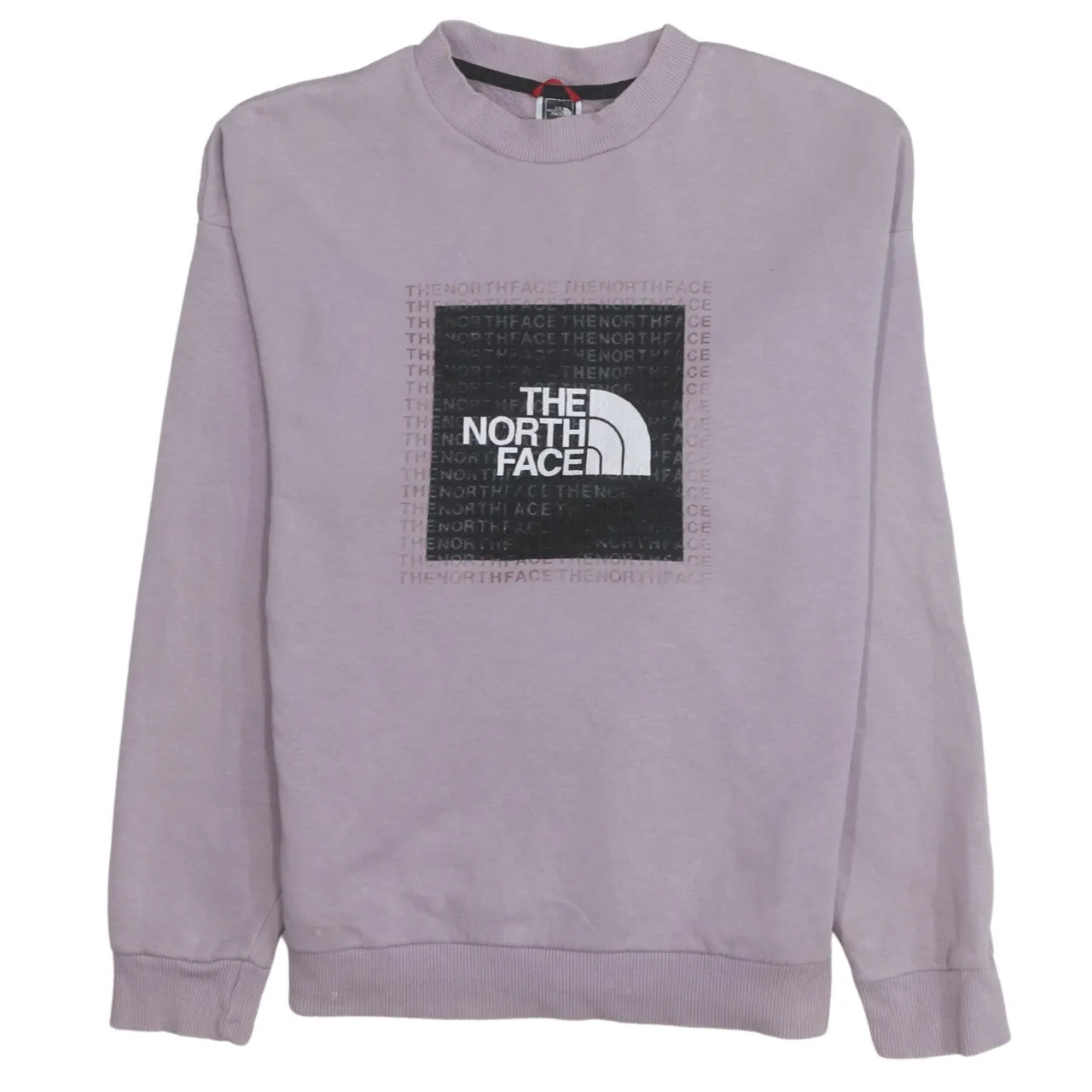 The North Face 90's Spellout Crew Neck Sweatshirt Small Purple sold by Vintage Club