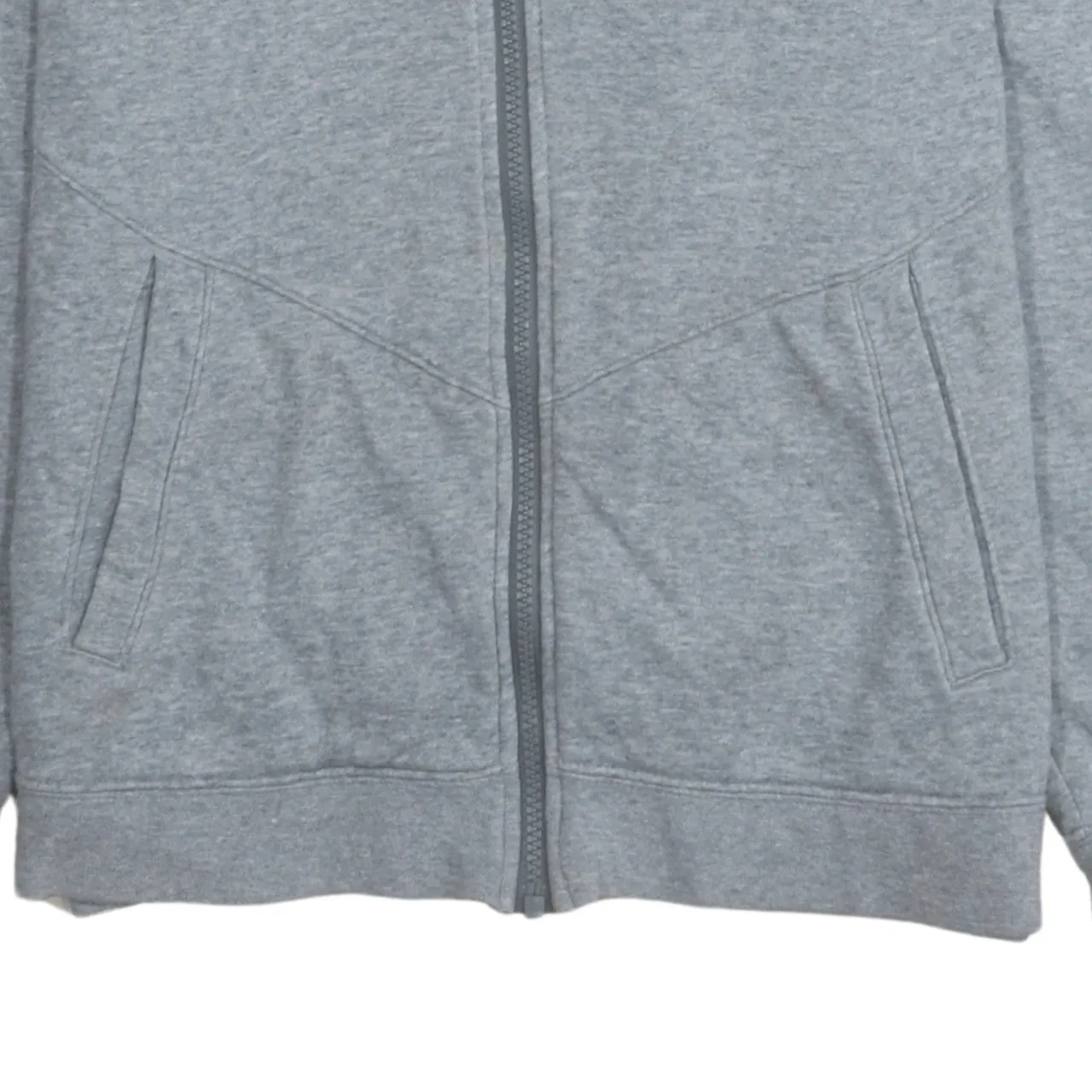 Nike 90's Swoosh Full Zip Up Hoodie XLarge Grey sold by Vintage Club product image thumbnail 4