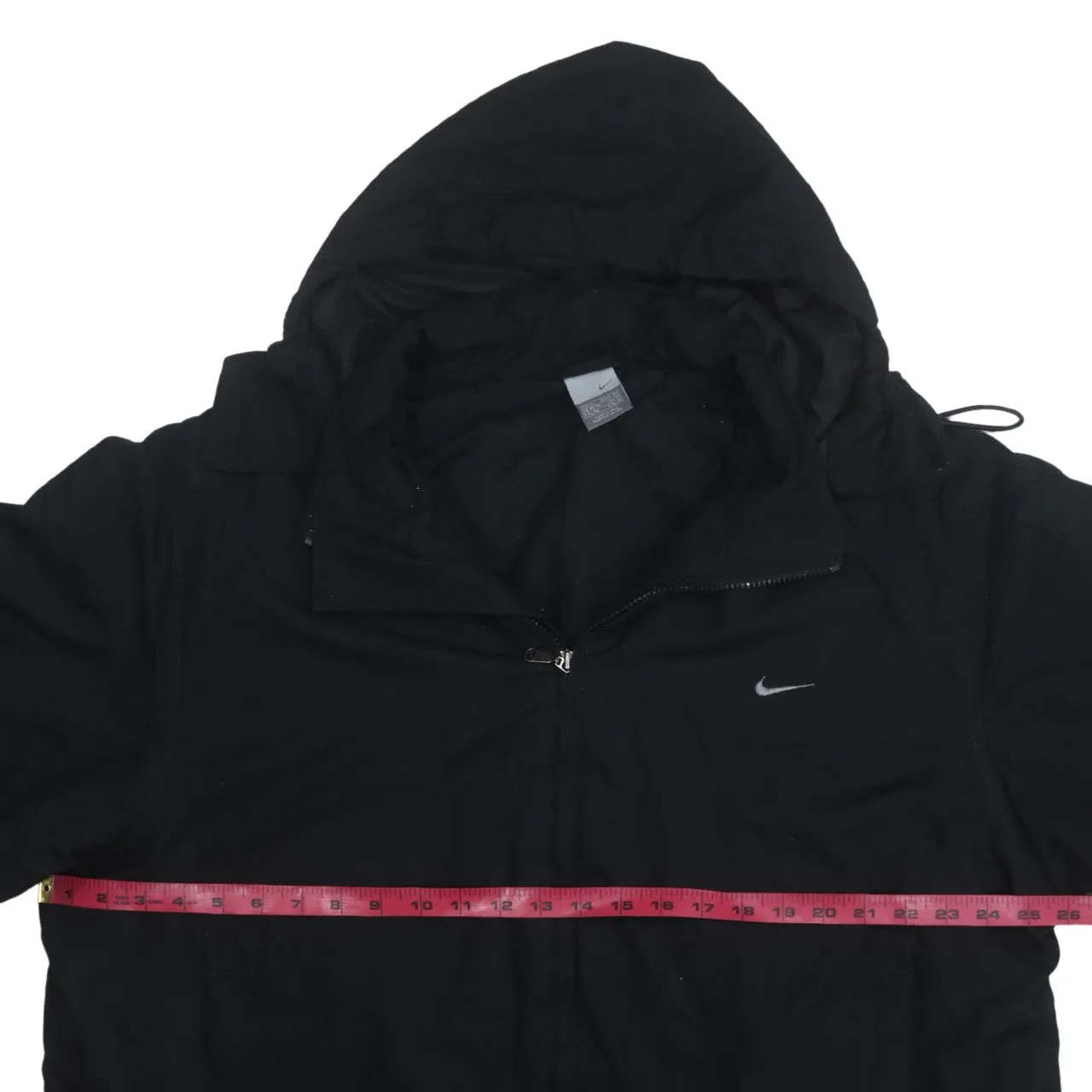 Nike 90's Swoosh Full Zip Up Windbreaker XLarge Black sold by Vintage Club product image thumbnail 5