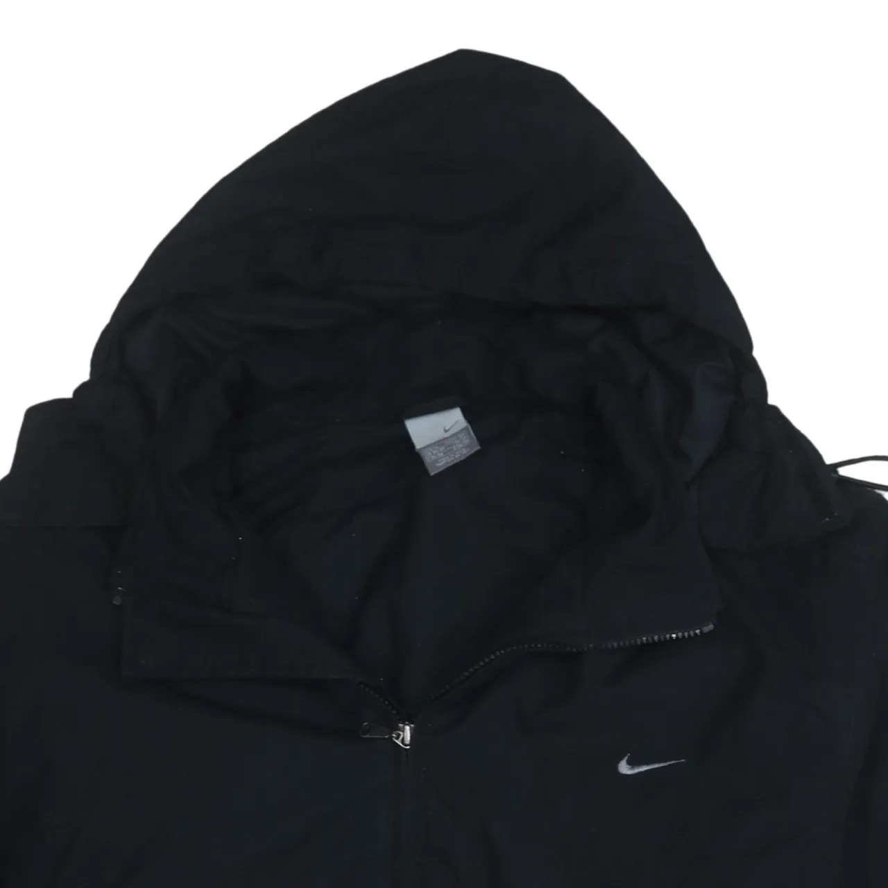 Nike 90's Swoosh Full Zip Up Windbreaker XLarge Black sold by Vintage Club product image thumbnail 3
