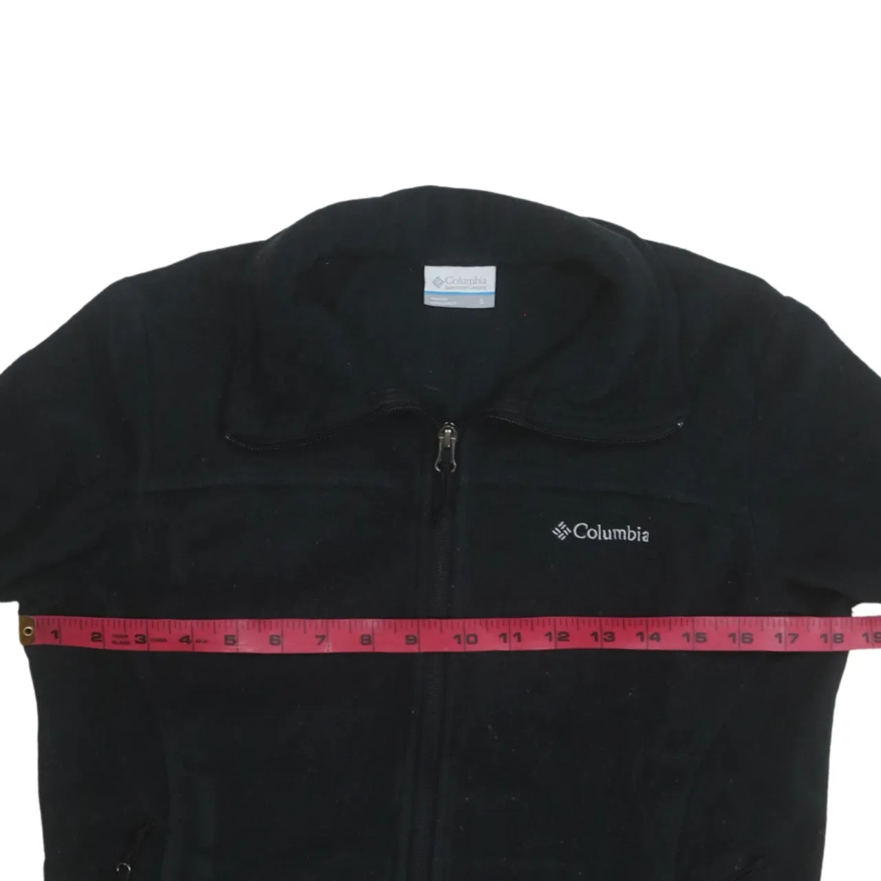 Columbia 90's Hiking Warm Full Zip Up Fleece Jumper Small Black sold by Vintage Club product image thumbnail 5