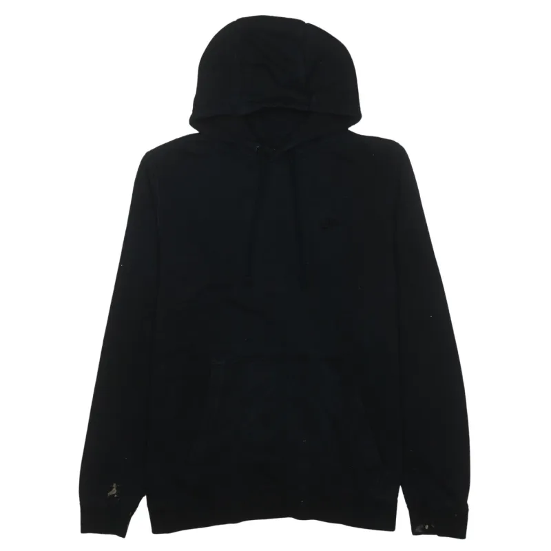 Nike 90's Swoosh Pullover Hoodie Large Black sold by Vintage Club