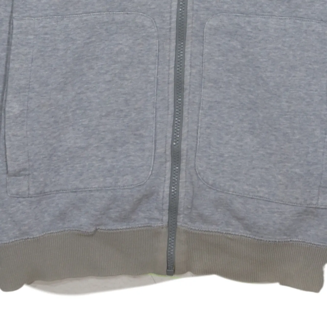 Adidas 90's Lightweight Full Zip Up Hoodie Medium Grey sold by Vintage Club product image thumbnail 4
