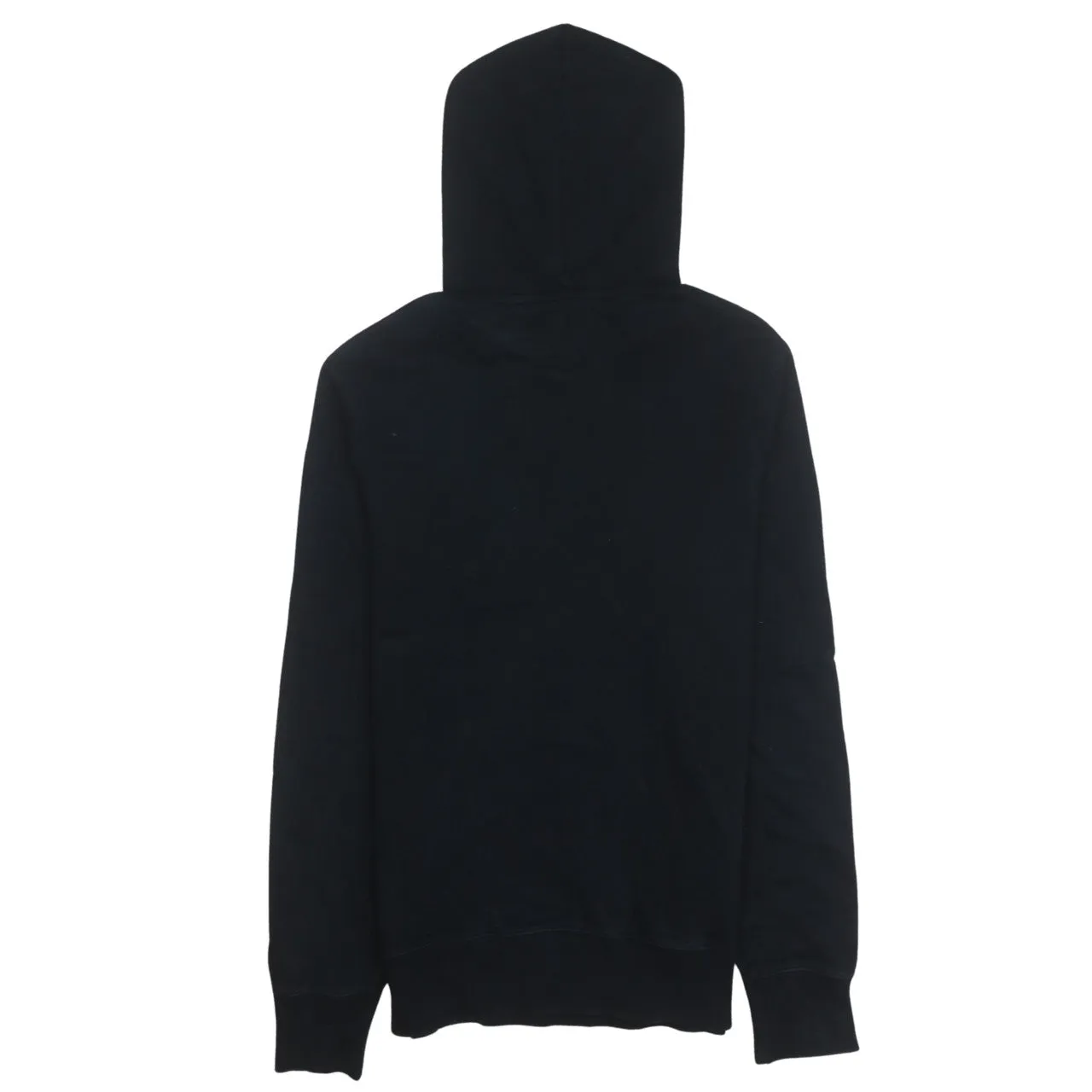 FRED PERRY 90's Drawstring Pockets Pullover Hoodie Small Black sold by Vintage Club product image thumbnail 2